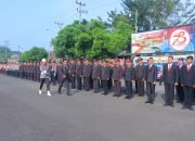 Polres Metro Gelar Upacara Dan Syukuran Peringati Hari Bhayangkara Ke-78.