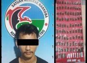Simpan Ratusan Paket Tembakau Sinte, Remaja Ini Di Amankan Sat narkoba Polres Metro.