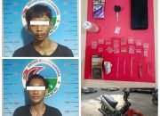 Polres Metro Tangkap Dua Remaja Terduga Pengedar Narkoba Asal Balam