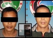 Coba Jatuhkan Narkoba Saat Di Periksa, 2 Laki-laki Ini Di Amankan Ke Polres Metro.