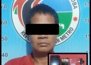 Satresnarkoba Polres Metro Tangkap Pria Usai Beli Paket Besar Sabu.