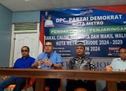 Demokrat Deklarasikan BIS Jadi Calon Wali Kota Metro.