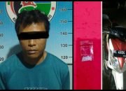 Satresnarkoba Polres Metro Amankan Seorang Pria Usai Membeli Sabu.