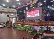 Tiga Pimpinan DPRD Kota Metro Ucapkan Sumpah Jabatan.