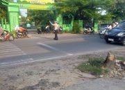 Ops Zebra Krakatau 2024, Polres Metro Laksanakan Strong Point.