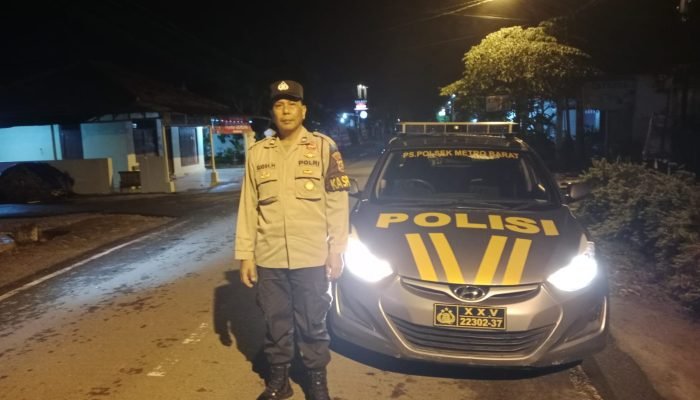 Polres Metro Perketat Patroli Malam Guna Kelancaran Rekapitulasi Pilkada Serentak 2024