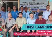 HNSI Lampung Gelar Diskusi “Maraknya Penegakan Hukum BBL Ilegal”