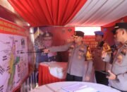 Kapolres Metro dan PJU Polres Metro Tinjau Kesiapan Pos PAM dan Pos Yan untuk Kelancaran Arus Mudik Idul Fitri 1446 H.