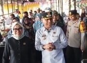 Ria Hartini Dan Walikota Tinjau Pasar Tradisional