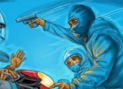 Doooorrrr,,,, Begal Lepas Peluru Saat Merampas Honda Beat Milik Keluarga Besar IPLI Di Hari R