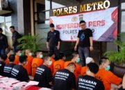 Polres Metro Ungkap Kejahatan, Hasil Operasi Pekat Krakatau 2025