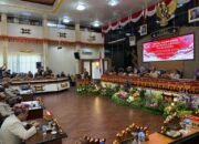 Rapat Paripurna Penyampaian Raperda Tentang Pertanggung Jawaban Dan Pelaksanaan Penggunaan APBD Tahun 2024.
