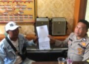 Warga Desa Adiwarno Mengadukan Manipulasi Data Tanah Bengkok ke polres Lampung Timur.