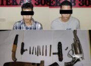 Polsek Metro Utara Ungkap Kasus Pencurian Gabah di Pabrik CV Bumi Jaya Sejati.