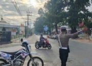 Satlantas Polres Metro Ciptakan Kamseltibcar Bagi Pengguna Jalan.