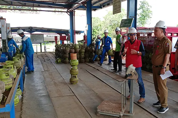 Pertamina dan Pemkab Lampung Utara Pastikan Distribusi LPG 3 Kg Aman dan Sesuai HET