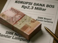 Diduga Korupsi Dana BOS Rp2,3 Miliar, SMK Negeri 8 Bandar Lampung Juga Lakukan Pungli Sampul Ijazah