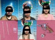 Empat Orang Diciduk di Metro, Polisi Temukan Sabu dan Senpi Rakitan.