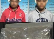 Dua Pria Diamankan Sat Resnarkoba Polres Metro Terkait Kepemilikan Tembakau Gorila.