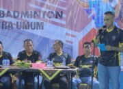 Turnamen Badminton Kapolres Metro Cup 2025 Semarakan HUT RI ke-80.