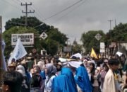 Demo Aliansi Mahasiswa Ke Polres Metro Berlangsung Damai.