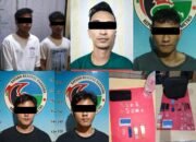 Dalam Sehari, Polres Metro Ungkap Tiga Kasus Narkoba, Amankan Lima Pelaku.