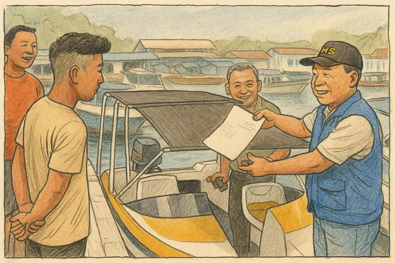 Perkuat Wisana Maritim, HNSI Lampung Ukur 23 Kapal