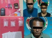 Gerak Cepat Sat Narkoba Polres Metro Tangkap Tiga Terduga Pengguna Sabu.