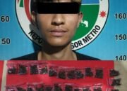 Sat Res Narkoba Polres Metro Bongkar Peredaran Tembakau Sintetis.
