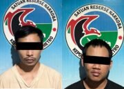 Satres Narkoba Polres Metro Amankan Diduga Dua Pengguna sabu.