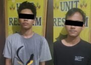 Polsek Metro Selatan Ungkap Kasus Curat, Dua Pelaku Diamankan.