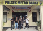 Modus Minta Tolong Antar, Pelaku Curanmor Dibekuk Polsek Metro Barat.