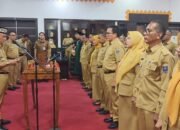 Wali Kota Metro Lantik 17 Pejabat Eselon II.