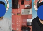 Satresnarkoba Polres Metro Amankan Dua Penyalah Guna Narkoba.