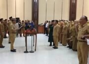 Walikota Metro Lantik 100 Pejabat, Langkah Menuju Pemerintah Yang Bersih.