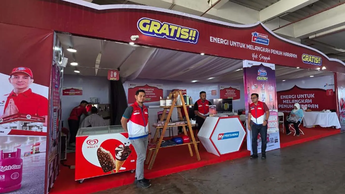 Serambi MyPertamina Hadir di Pelabuhan Bakauheni, Pemudik Nikmati Layanan Gratis
