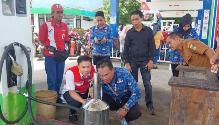 Pertamina dan Disperindag Tanggamus Monitoring BBM dan LPG Subsidi, Stok Dipastikan Aman