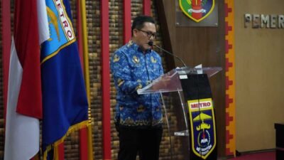 Kota Metro Jadi Percontohan Pelaksanaan Program Digitalisasi Bantuan Sosial.