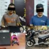 Dua Pelaku Curat di Metro Selatan Ditangkap, Polisi Amankan Motor dan PS4 Hasil Kejahatan.