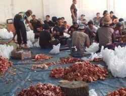 Ahmadi Apresiasi Panitia Penyembelihan Hewan Masjid Taqwa Magelangan Dan Satu Sapi Qurban Dari Presiden RI.