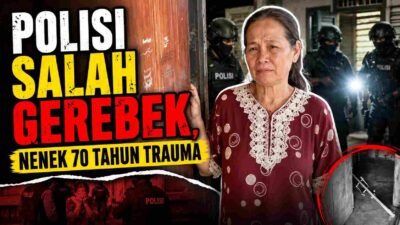 Polisi Salah Gerebek, Nenek 70 Tahun Trauma