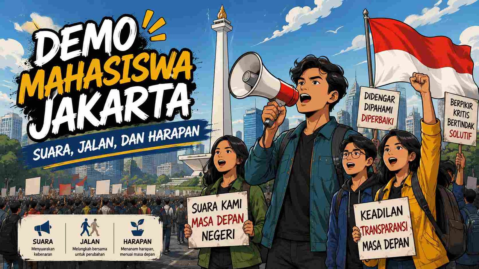 Demo Mahasiswa Jakarta: Suara, Jalan, dan Harapan