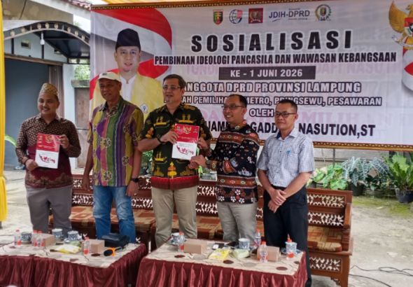 Tondi Muamar Gaddafi Nasution: Penting Bagi Kita Memahami Ideologi Pancasila Dan UUD 45.
