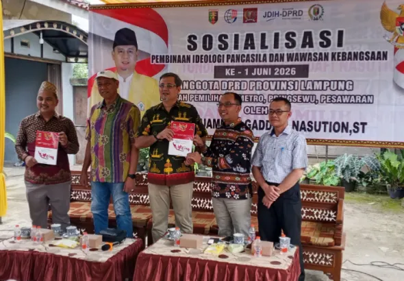 Tondi Muamar Gaddafi Nasution: Penting Bagi Kita Memahami Ideologi Pancasila Dan UUD 45.