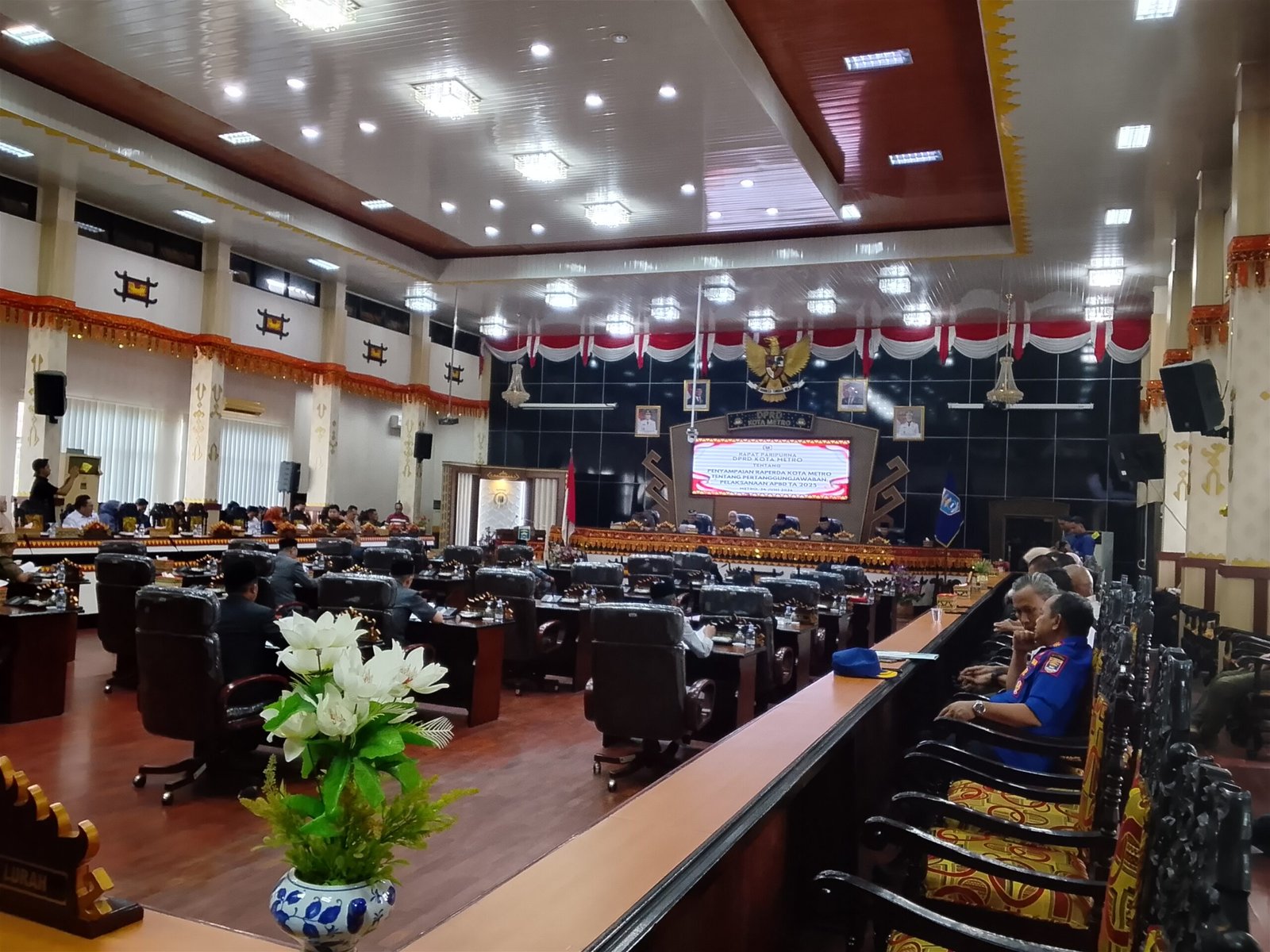 Wali Kota Metro Laporkan Pertanggungjawaban APBD 2025, Pertahankan WTP ke-16 Secara Beruntun.