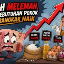 Rupiah Melemah, Harga Kebutuhan Pokok Ikut Merangkak Naik