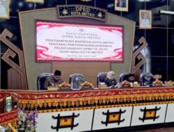 Wali Kota Metro Laporkan Pertanggungjawaban APBD 2025, Pertahankan WTP ke-16 Secara Beruntun.