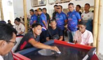 Korem 043/Gatam Ikut Meriahkan Turnamen Domino Piala Panglima TNI 2026 di Raden Inten Beach