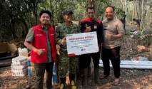 Pertamina Patra Niaga Perkuat Dukungan Logistik untuk 350 Personel Pemadam Karhutla Way Kambas